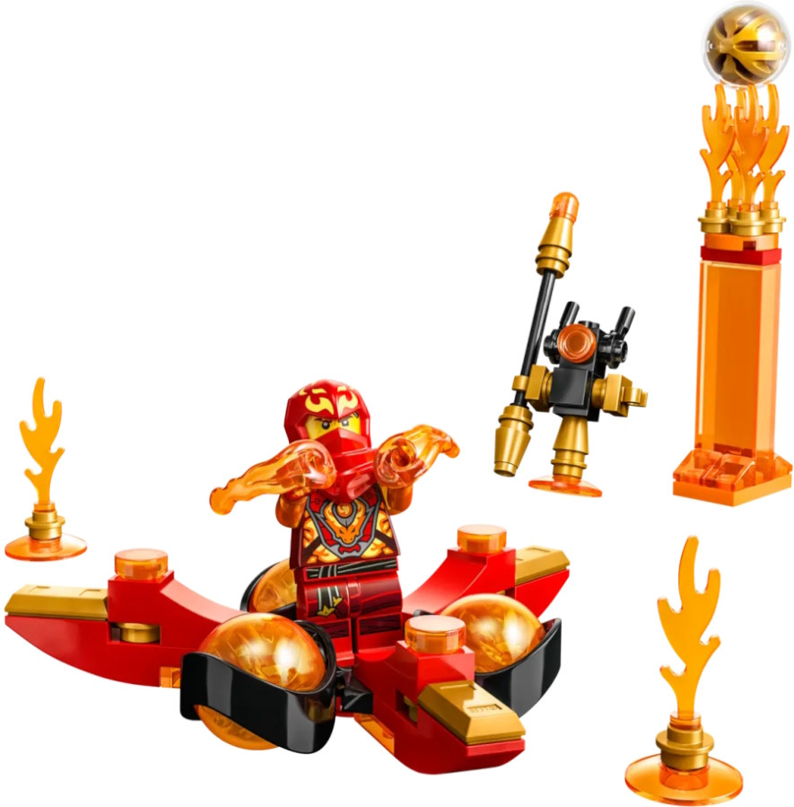 Конструктор Lego Kais Dragon Power Spinjitzu Flip 71777
