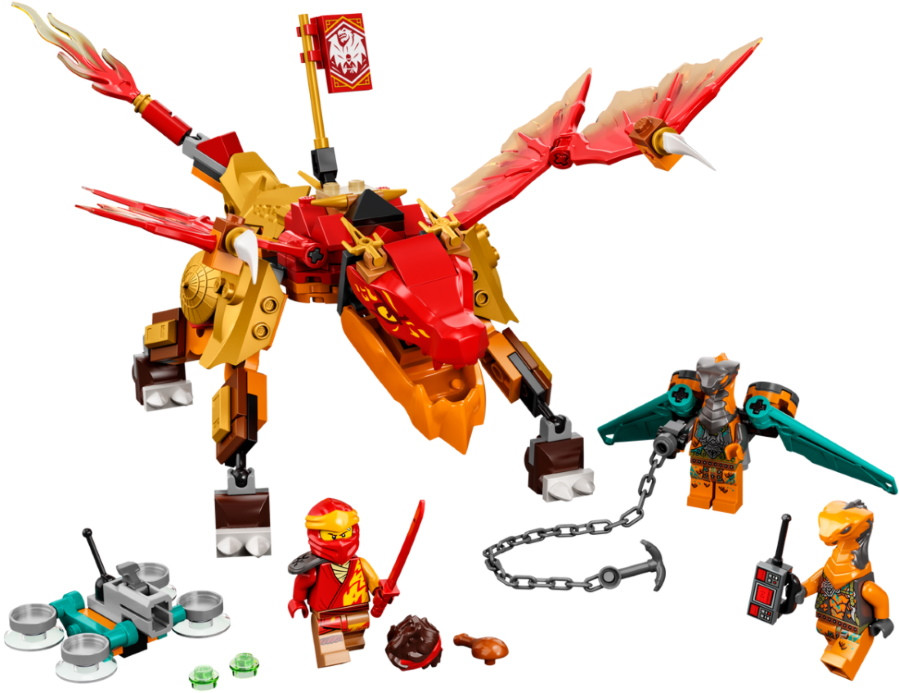 Конструктор Lego Kais Fire Dragon EVO 71762