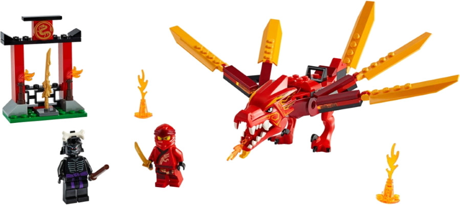 Конструктор Lego Kais Fire Dragon 71701
