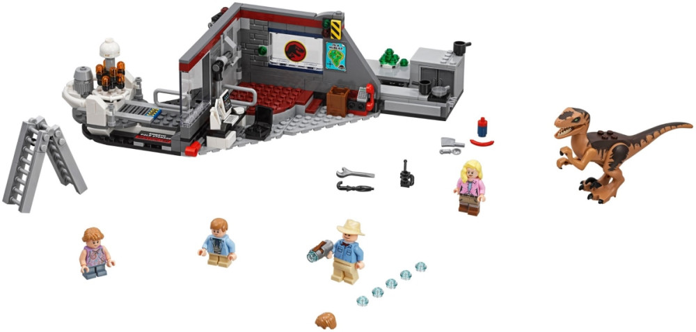 Конструктор Lego Jurassic Park Velociraptor Chase 75932