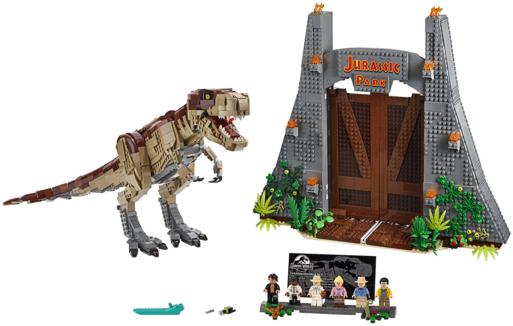 Конструктор Lego Jurassic Park T. Rex Rampage 75936