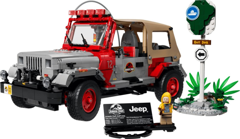Конструктор Lego Jurassic Park Jeep Wrangler 77984