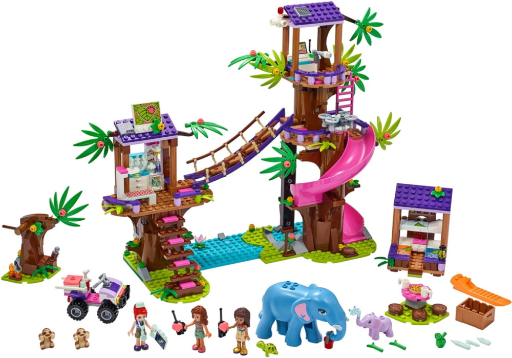 Конструктор Lego Jungle Rescue Base 41424