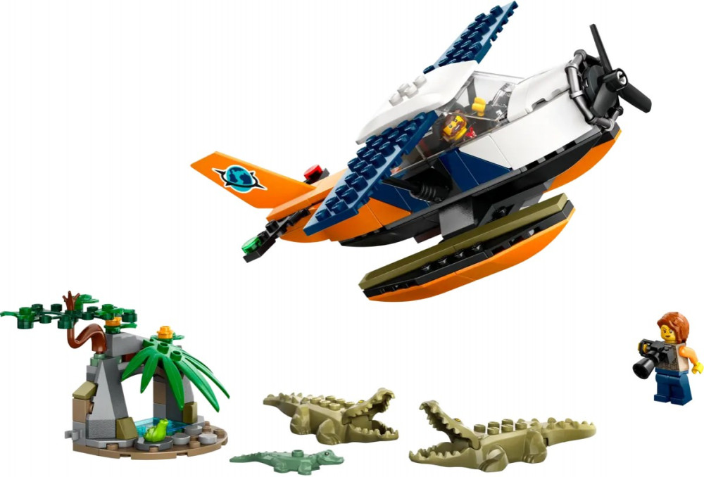 Конструктор Lego Jungle Explorer Water Plane 60425