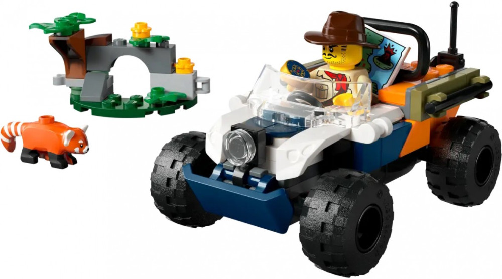 Конструктор Lego Jungle Explorer ATV Red Panda Mission 60424