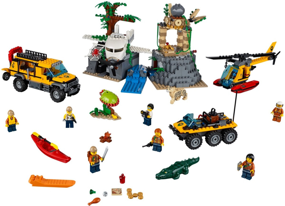 Конструктор Lego Jungle Exploration Site 60161
