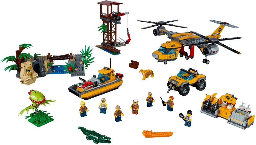 Конструктор Lego Jungle Air Drop Helicopter 60162