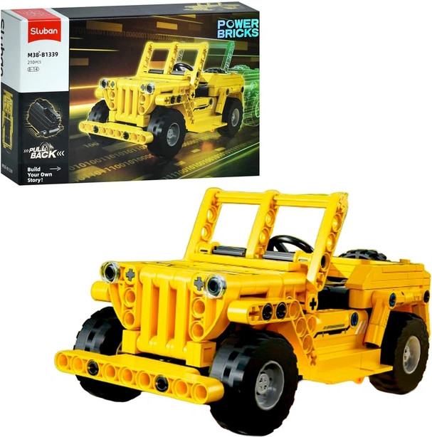 Конструктор Sluban Jeep M38-B1339