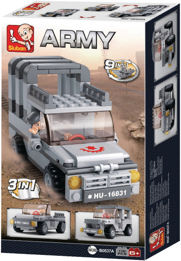 Конструктор Sluban Jeep M38-B0537A