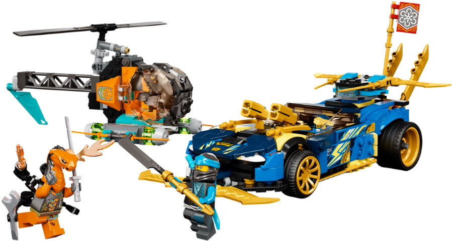 Конструктор Lego Jay and Nyas Race Car EVO 71776