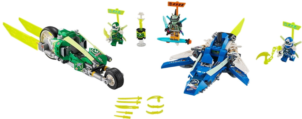 Конструктор Lego Jay and Lloyds Velocity Racers 71709