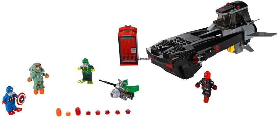 Конструктор Lego Iron Skull Sub Attack 76048
