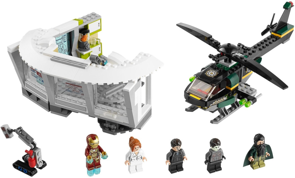 Конструктор Lego Iron Man Malibu Mansion Attack 76007