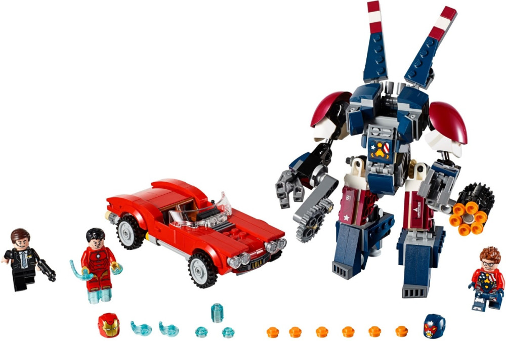 Конструктор Lego Iron Man Detroit Steel Strikes 76077