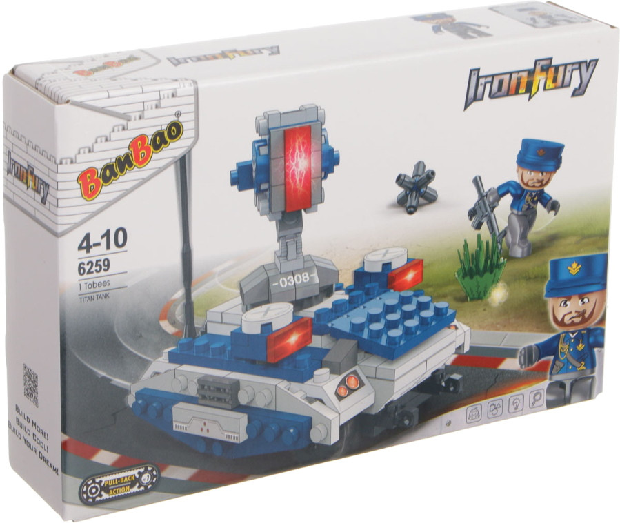 Конструктор BanBao Iron Fury 6259