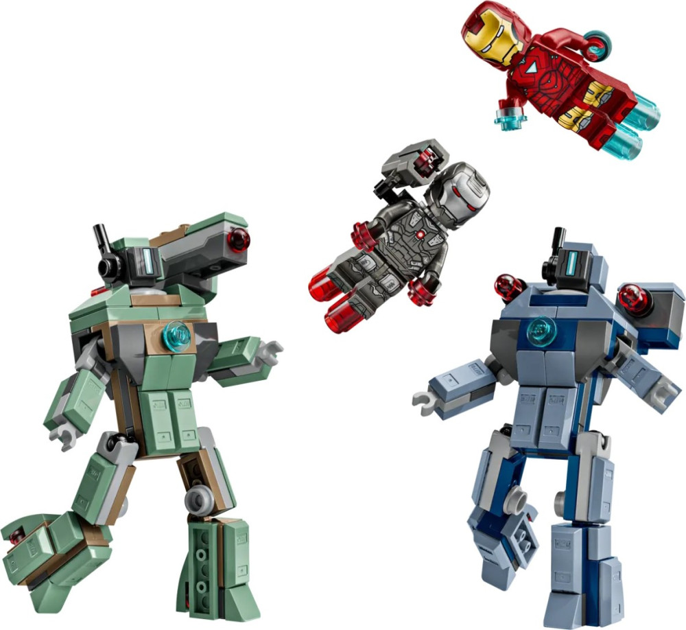 Конструктор Lego Iron Man and War Machine vs Hammer Drones 76320