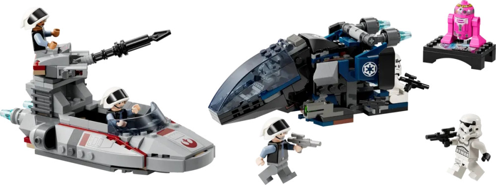 Конструктор Lego Imperial Dropship vs Rebel Scout Speeder 40755