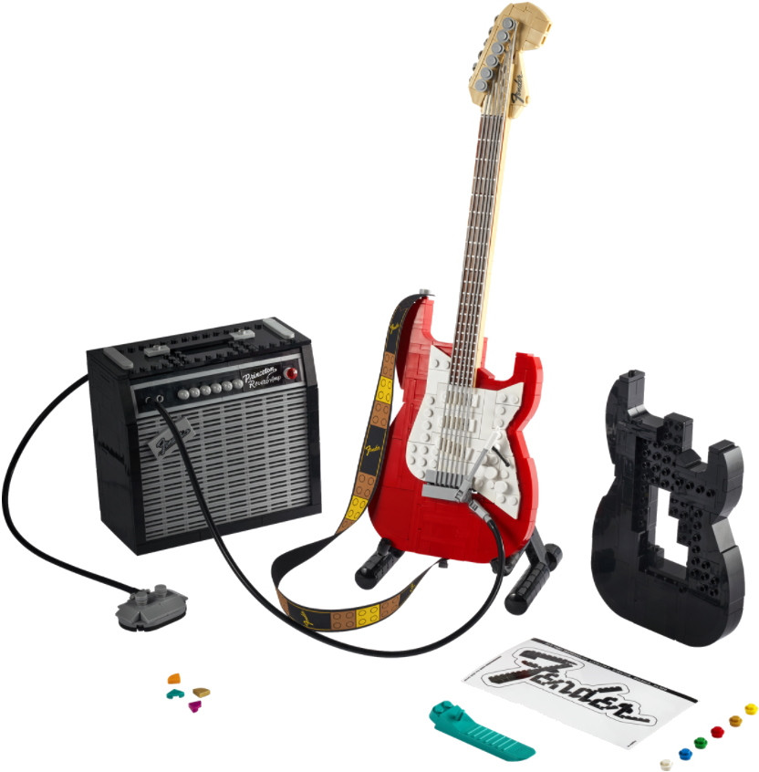 Конструктор Lego Ideas Fender Stratocaster 21329
