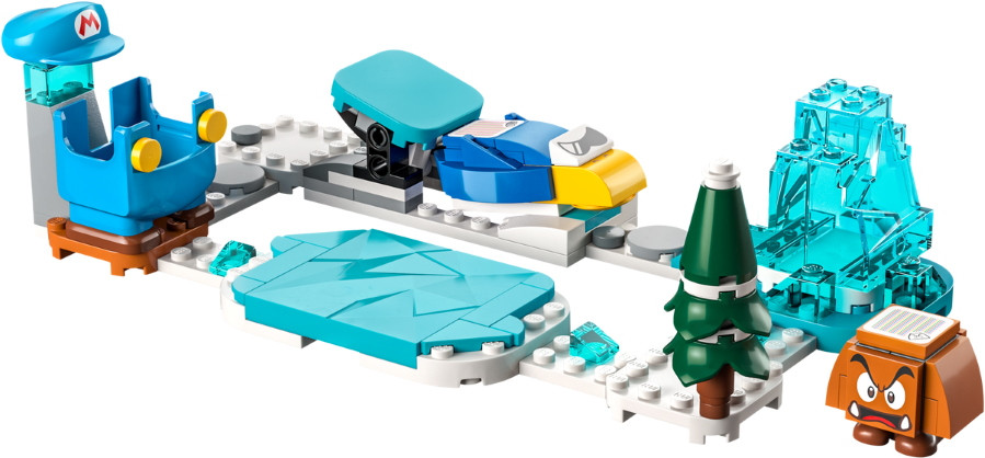 Конструктор Lego Ice Mario Suit and Frozen World Expansion Set 71415