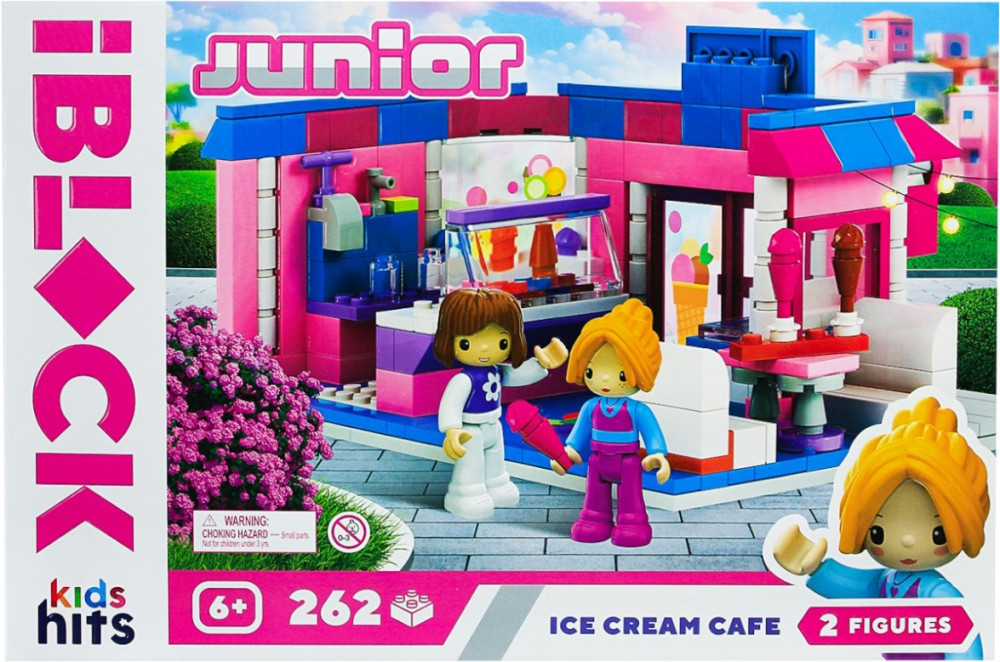 Конструктор iBlock Ice Cream Cafe KH08/003/3