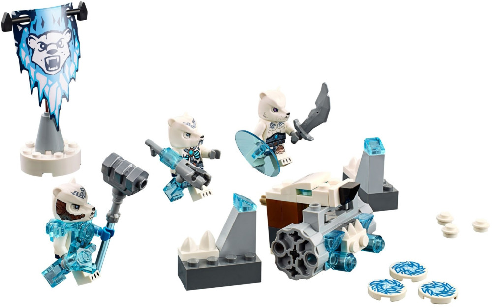 Конструктор Lego Ice Bear Tribe Pack 70230