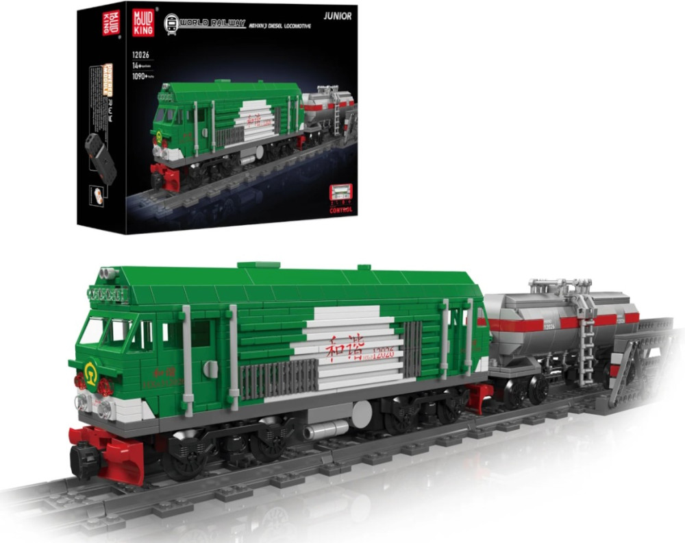 Конструктор Mould King HXN 3 Diesel Locomotive 12026