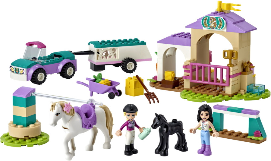 Конструктор Lego Horse Training and Trailer 41441