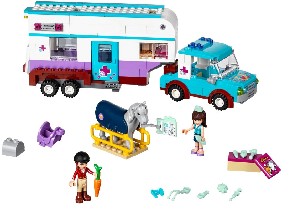 Конструктор Lego Horse Vet Trailer 41125