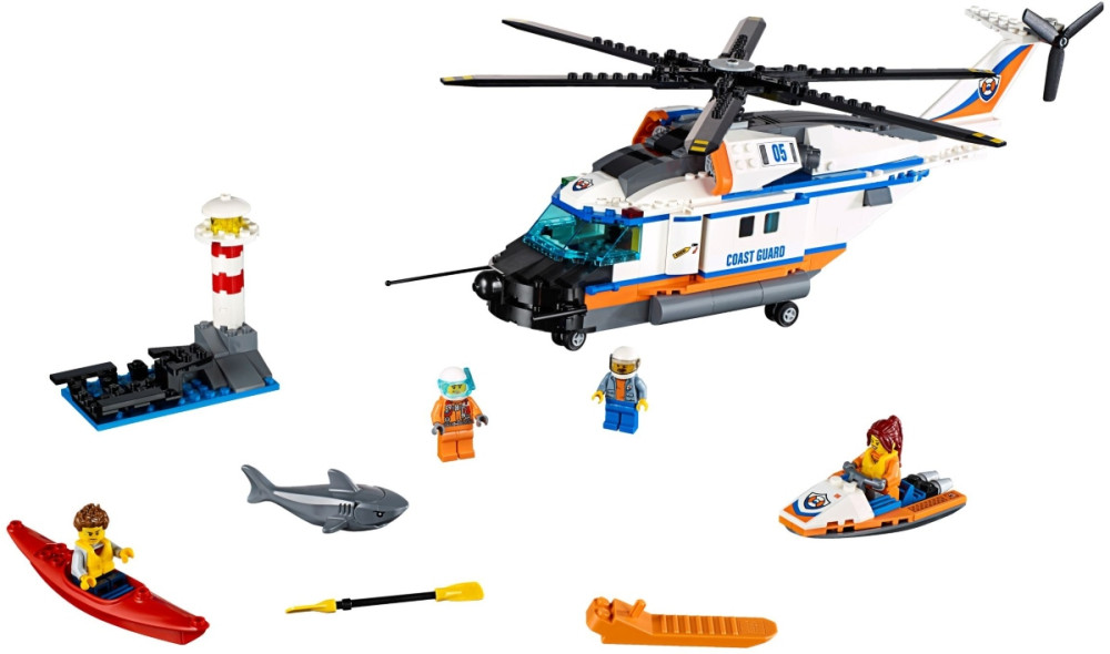 Конструктор Lego Heavy-Duty Rescue Helicopter 60166
