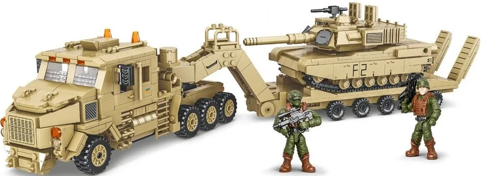 Конструктор Limo Toy Heavy Equipment Transporter KB 1154