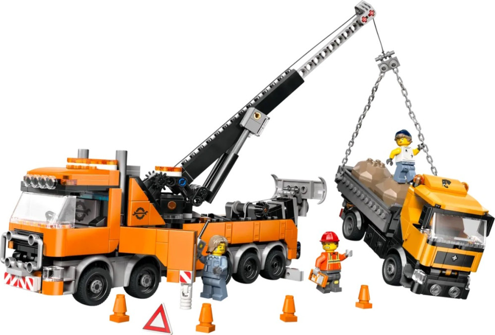 Конструктор Lego Heavy-Duty Recovery Tow Truck with Crane 60467