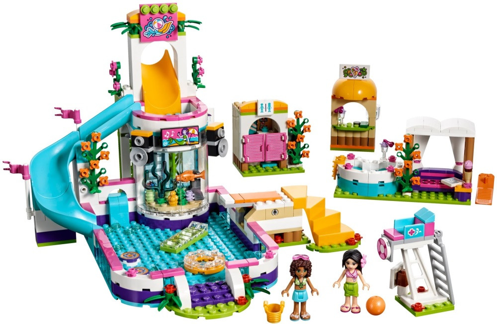 Конструктор Lego Heartlake Summer Pool 41313