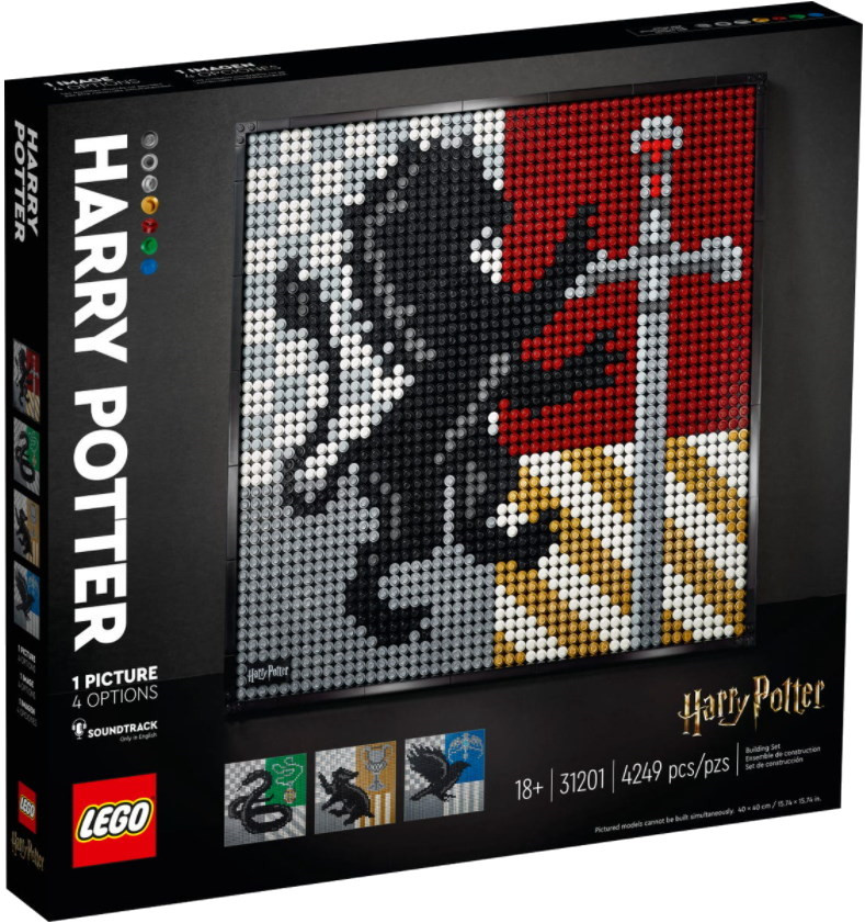 Конструктор Lego Harry Potter Hogwarts Crests 31201