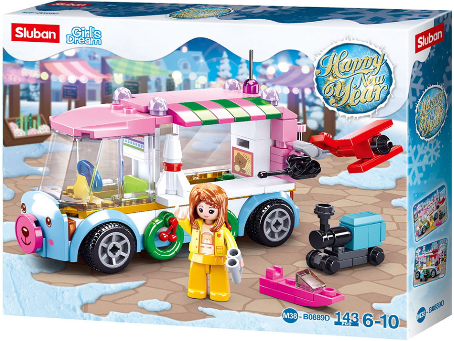 Конструктор Sluban Happy New Year M38-B0889D
