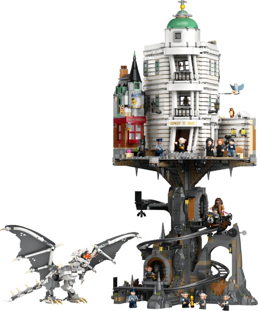 Конструктор Lego Gringotts Wizarding Bank Collectors Edition 76417