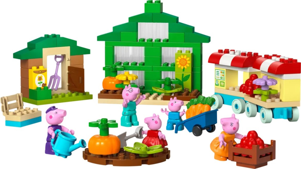 Конструктор Lego Grandpa Pigs Garden and Greenhouse 10461