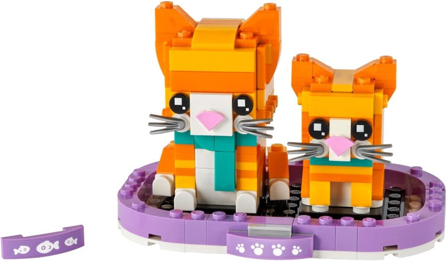 Конструктор Lego Ginger Tabby 40480