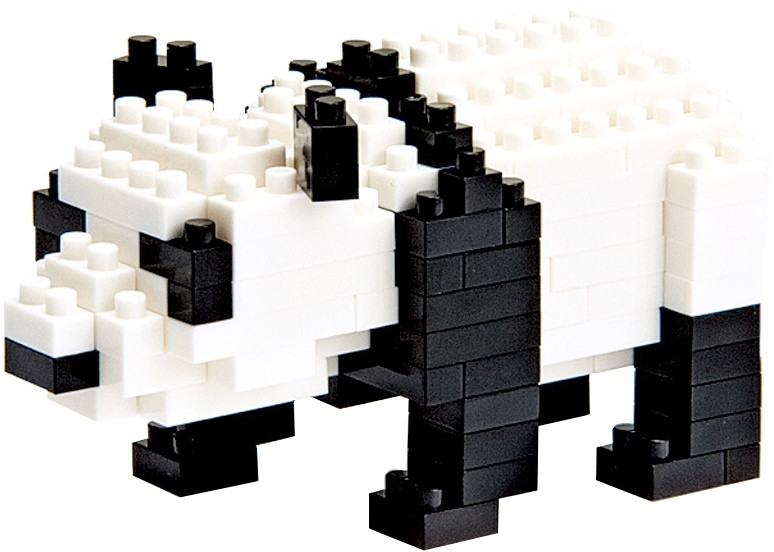 Конструктор Nanoblock Giant Panda NBC-019