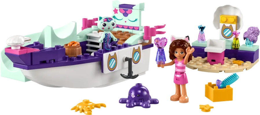 Конструктор Lego Gabby and MerCats Ship Spa 10786