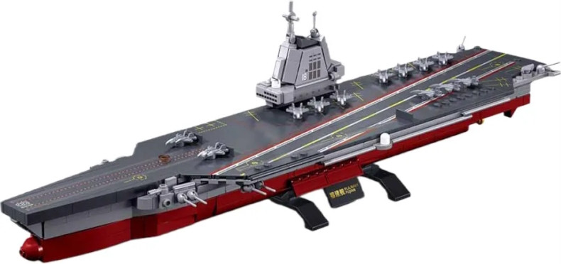 Конструктор Sluban Fujian Aircraft Carrier M38-B1211