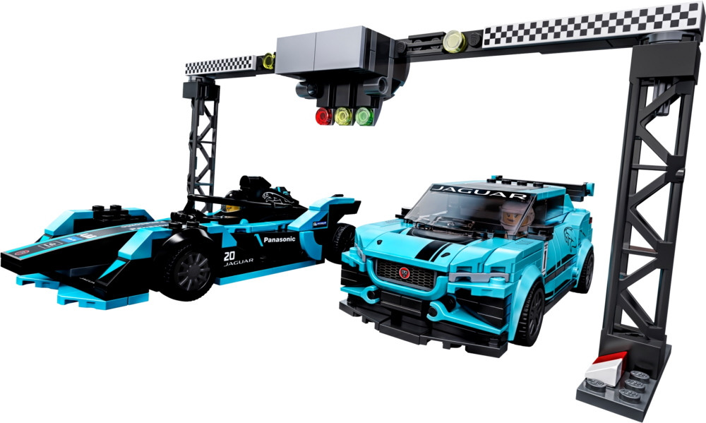 Конструктор Lego Formula E Panasonic Jaguar Racing GEN2 Car and I-PACE eTROPHY 76898