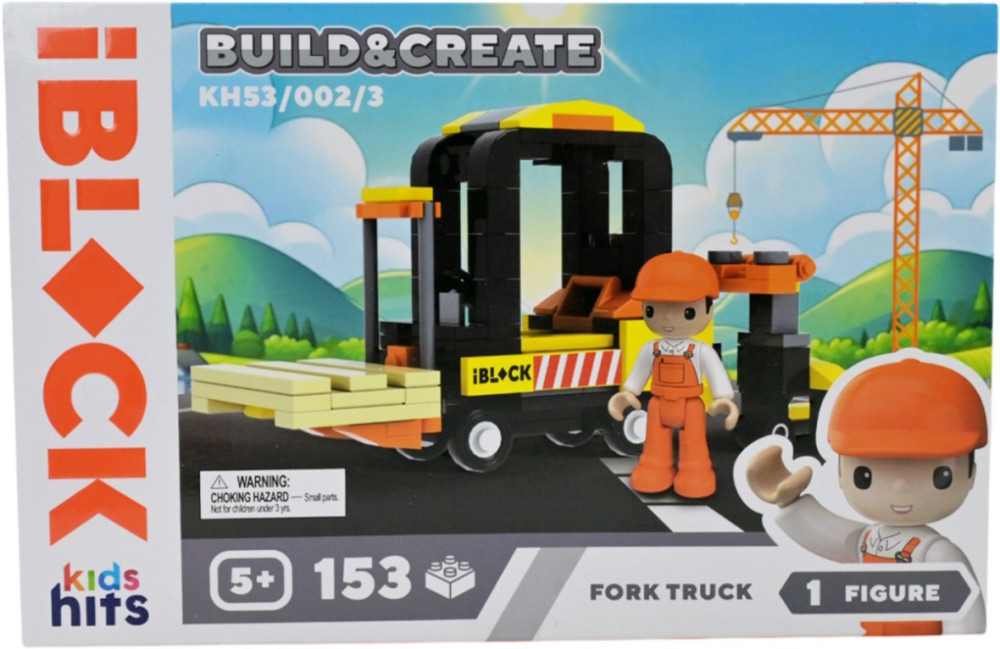 Конструктор iBlock Fork Truck KH53/002/3