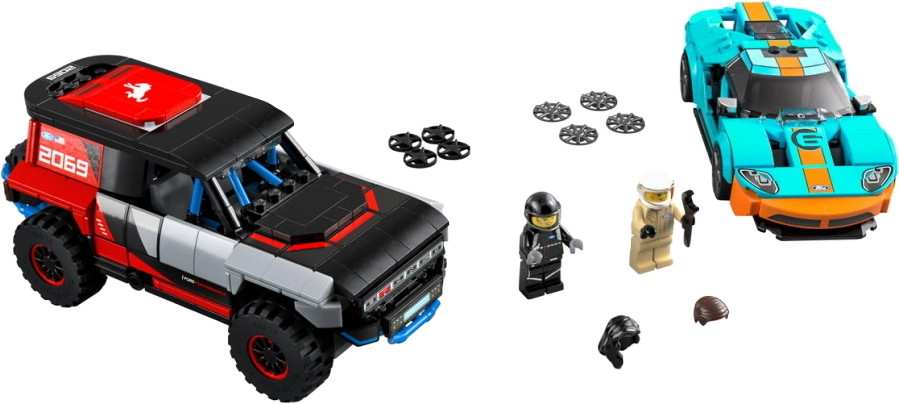 Конструктор Lego Ford GT Heritage Edition and Bronco R 76905