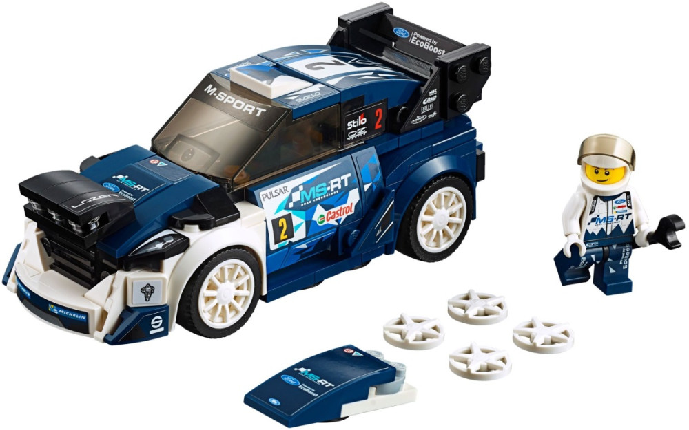 Конструктор Lego Ford Fiesta M-Sport WRC 75885