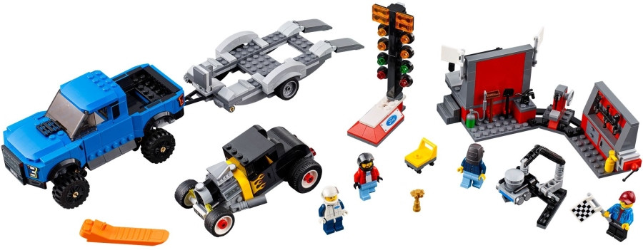 Конструктор Lego Ford F-150 Raptor and Model A Hot Rod 75875