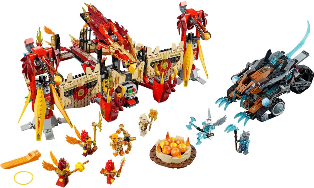 Конструктор Lego Flying Phoenix Fire Temple 70146