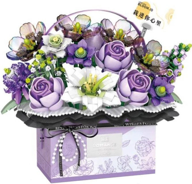 Конструктор LOZ Flower Rose Romance 1952