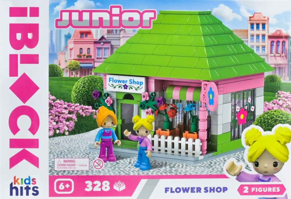 Конструктор iBlock Flower Shop KH08/013/11