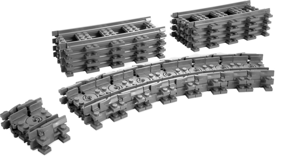 Конструктор Lego Flexible and Straight Tracks 7499