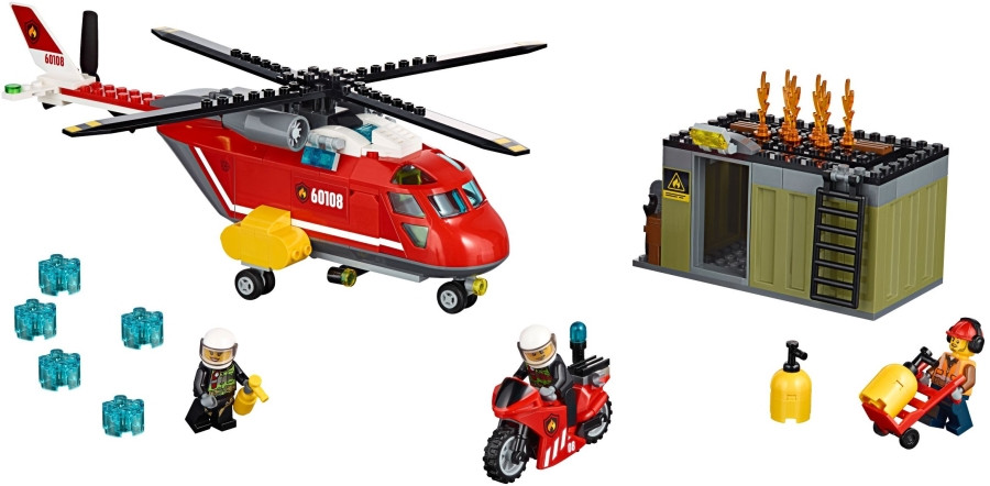 Конструктор Lego Fire Response Unit 60108